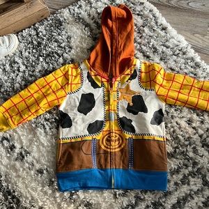 Toy story woody zip up hoodie